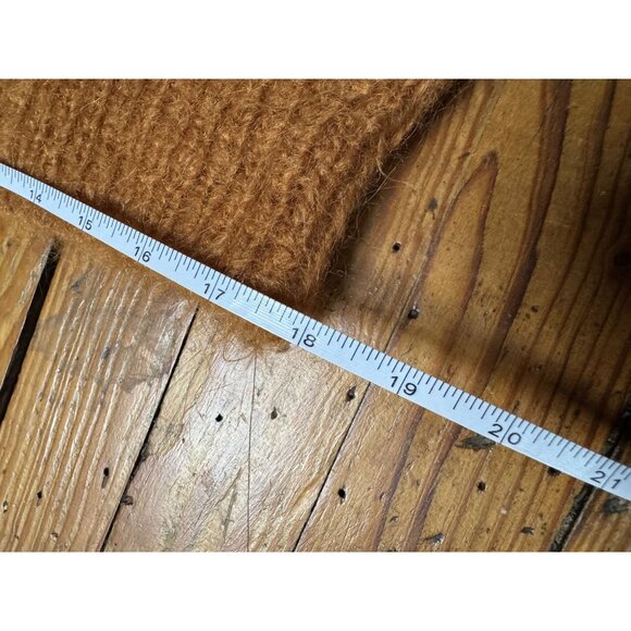 Vtg SELINA KNITWEAR Mohair Pastoral Farm Handmade Sweater England M susie lee - Picture 5 of 10